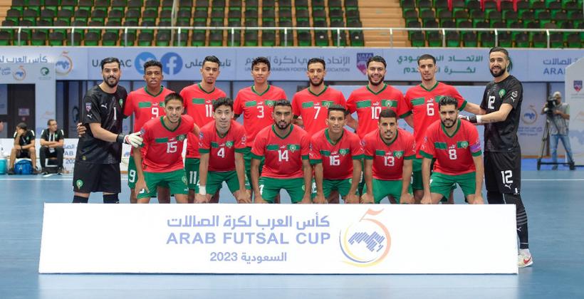 كأس العرب لـ"الفوتسال".. الأسود يهزمون جزر القمر بخماسية