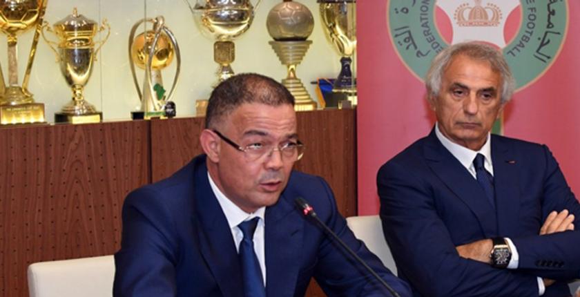 مدرب "الأسود" يرد على تصريحات "لقجع" 