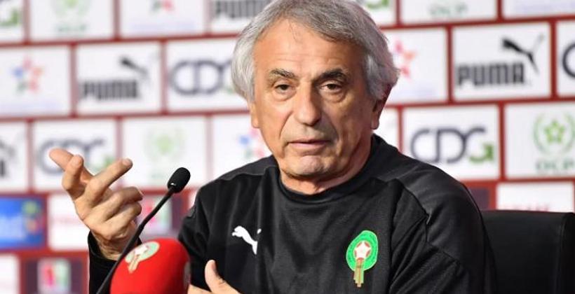 "خليلوزيتش" يمثل المنتخب المغربي في قرعة مونديال قطر 2022