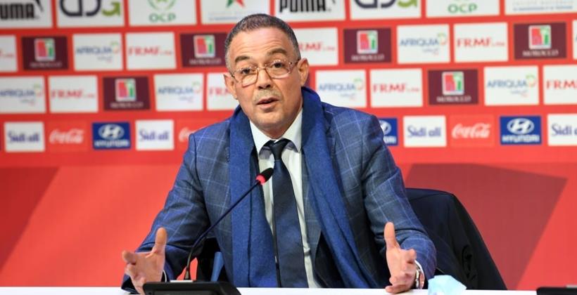 "لقجع": نسعى إلى الذهاب لأبعد نقطة ممكنة في مونديال قطر 2022