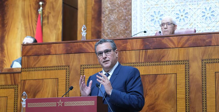 "أخنوش": الحكومة لن تضيع وقتها في المزايدات الفارغة.. والأغلبية منسجة