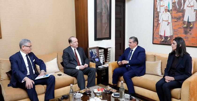 "أخنوش" ينوه بالشراكة الإستراتيجية التي تربط المغرب والبنك الدولي