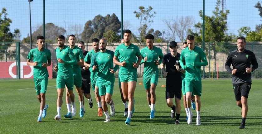 بالفيديو.. الحصة التدريبية الأولى لـ"الأسود" قبل مباراة الكونغو