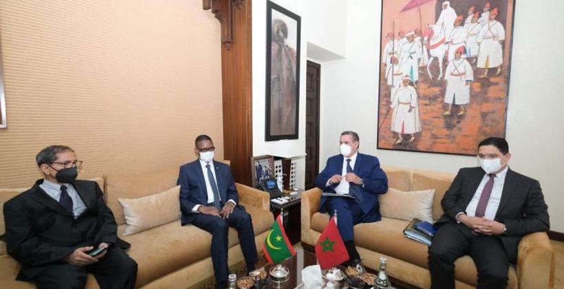 "أخنوش" يتباحث مع الوزير الأول الموريتاني