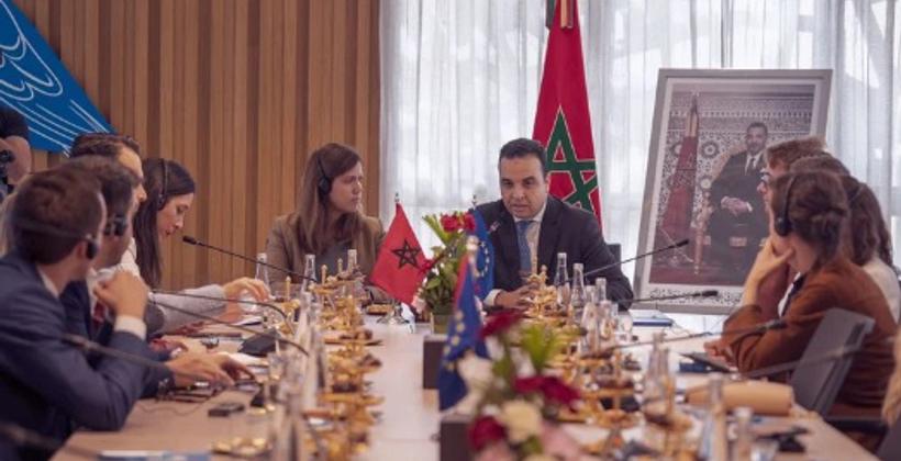 لقاء "بايتاس" مع وفد عن شبيبة الحزب الشعبي الأوروبي