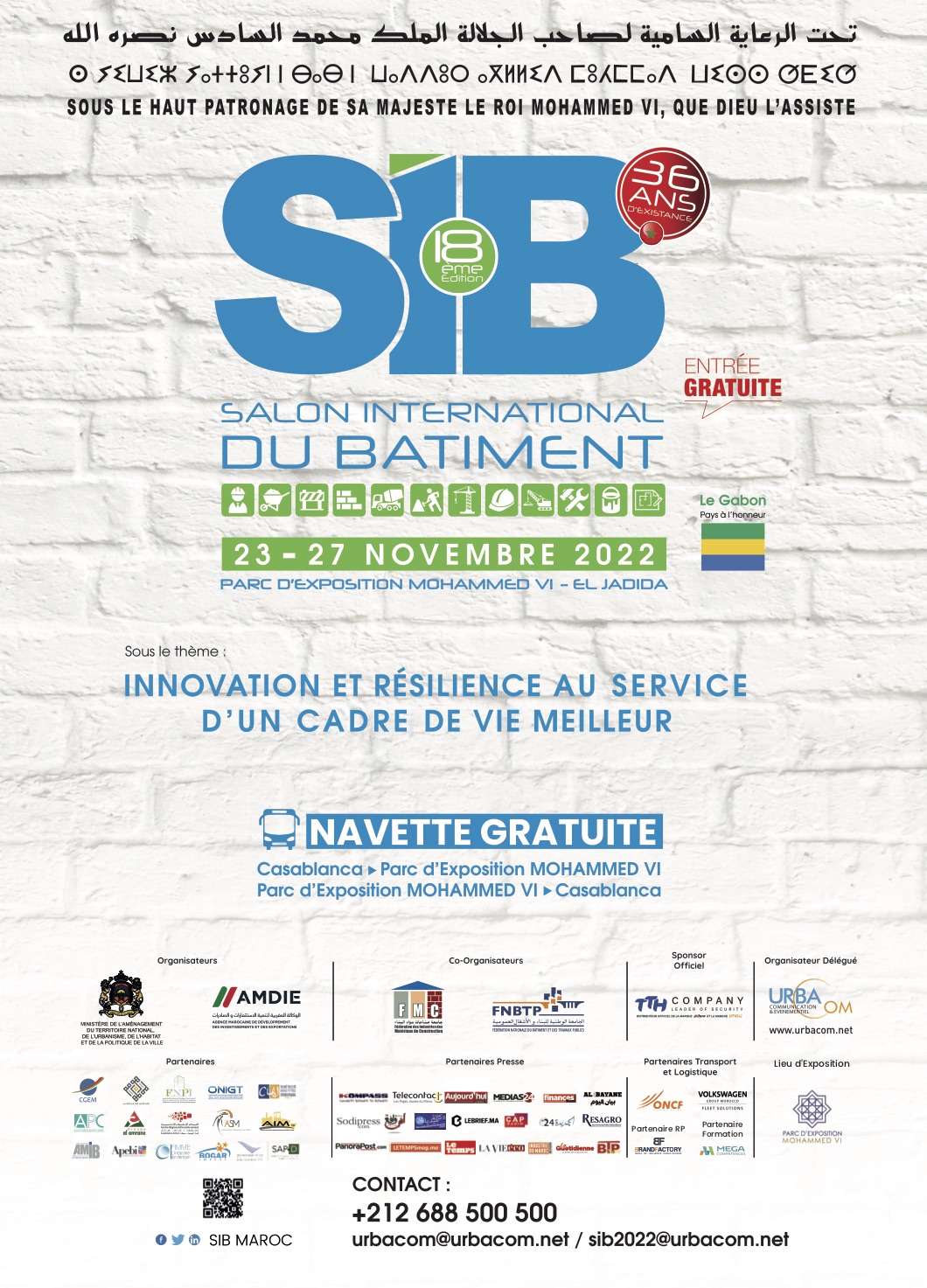 Innovation et résilience, Retour du Salon international du Bâtiment (SIB 2022) 