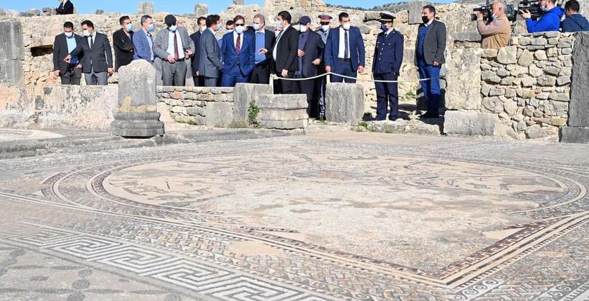 إطلاق مشروع ترميم فسيفساء الموقع الأثري "وليلي"