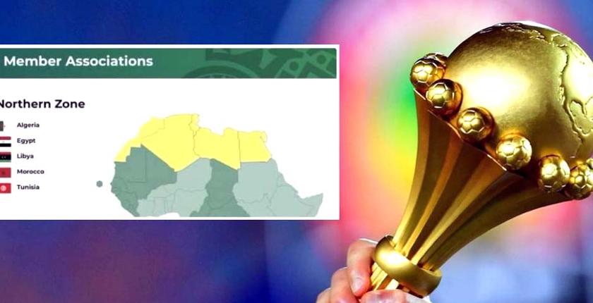 بعد الجامعة العربية، الكاف يعتمد خريطة المغرب كاملة