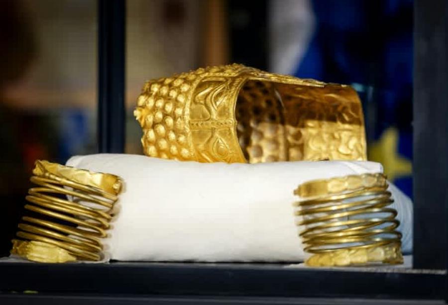 Dutch police recover 2,500 year old golden helmet stolen from museum