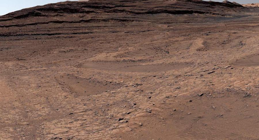 Curiosity detecta metales que apuntan a un antiguo lago en Marte