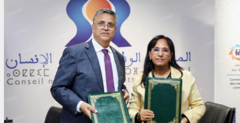 وهبي وبوعياش يوقعان مذكرة لتعزيز مكافحة الإتجار بالبشر