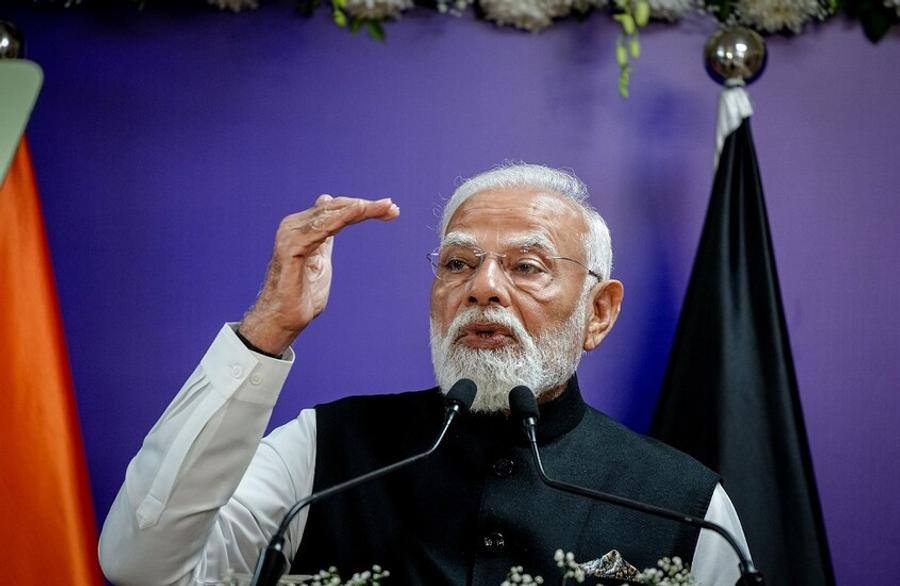 मोदी: आतंकवाद के खिलाफ लड़ाई में भारत की जनता एकजुट है।