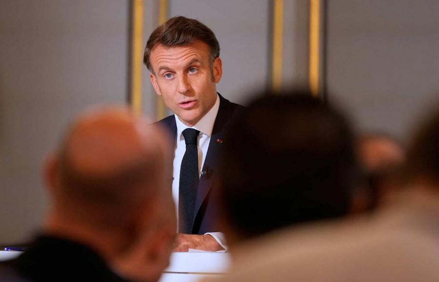 Macron urges diplomacy on Iran and criticizes US strategy at EU summit