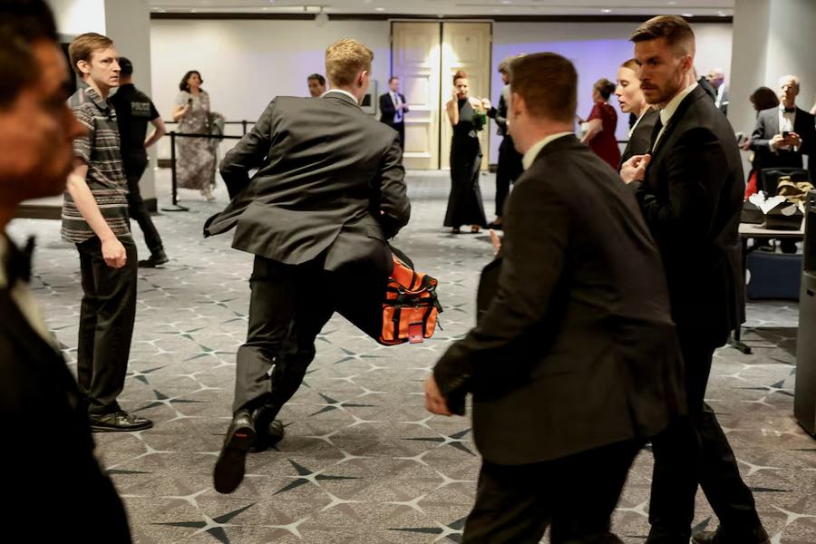 Trump’s security under scrutiny after shooting at press dinner