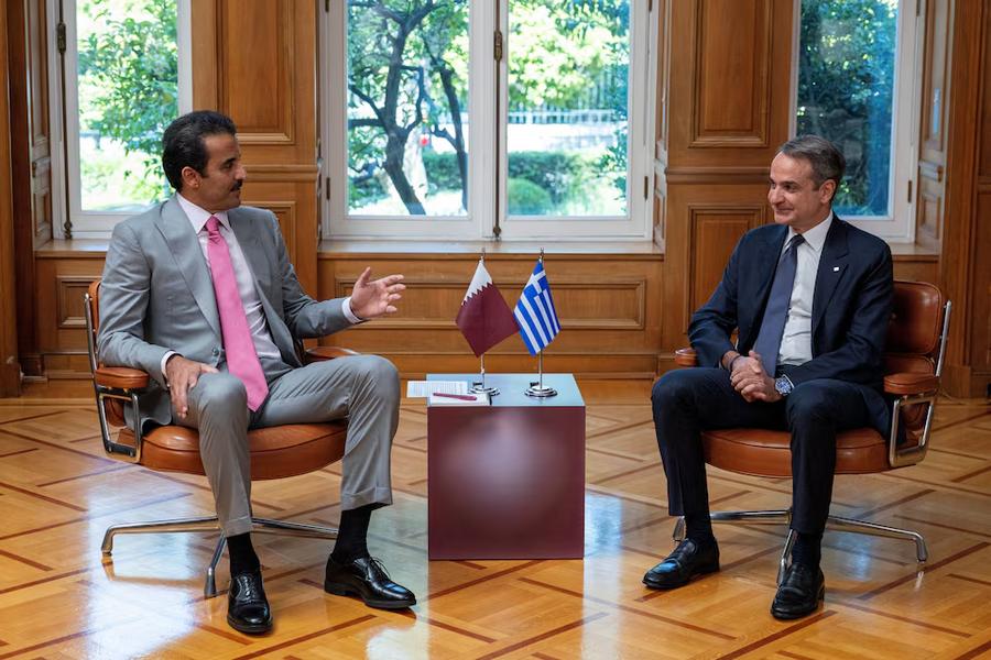 Grecia acuerda con Catar profundizar los lazos comerciales, energéticos y de defensa
