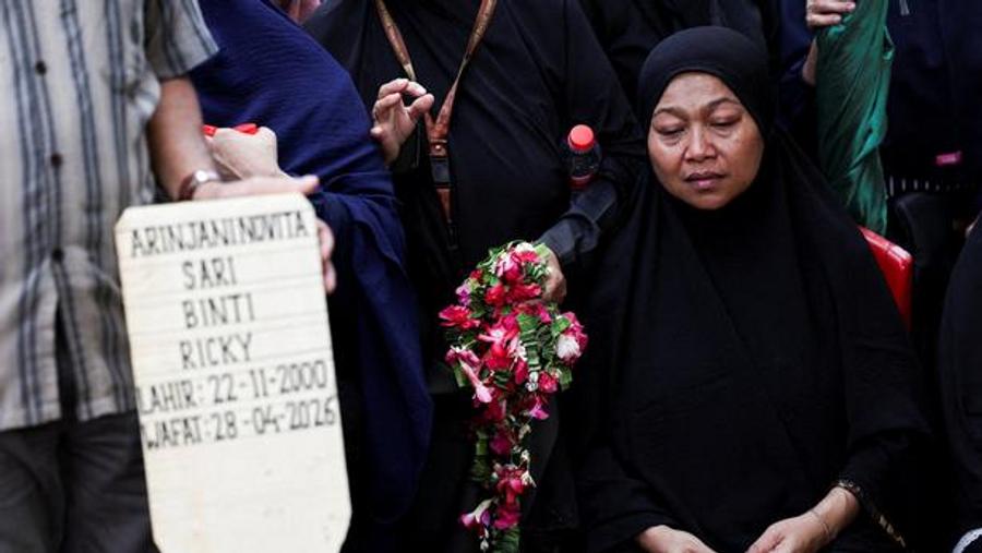 Train collision in Indonesia leaves 16 dead, all women, police say