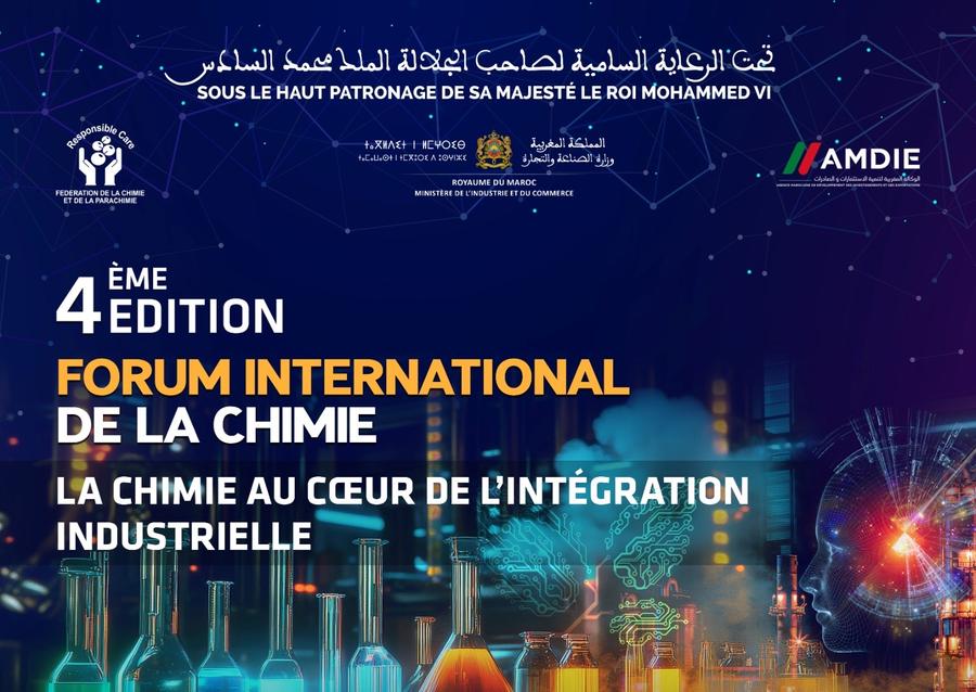 Industrie : Rabat accueille le Forum International de la Chimie 2026