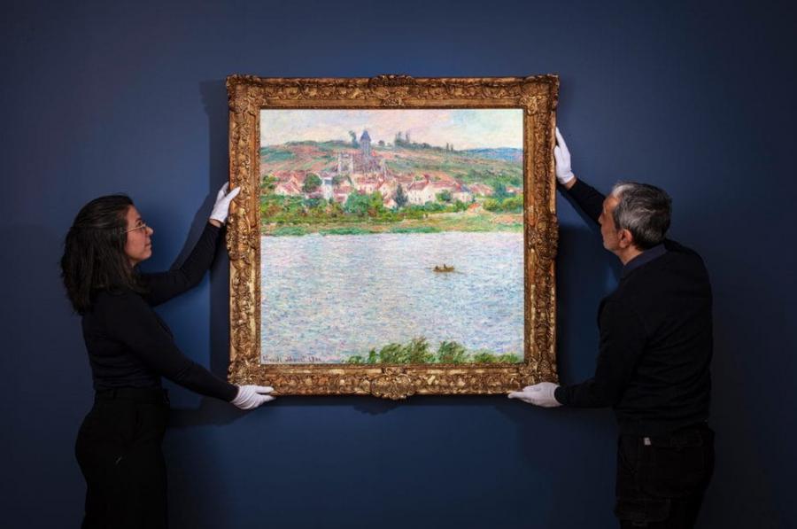 Two unseen Monet paintings emerge from private collections for Paris auction