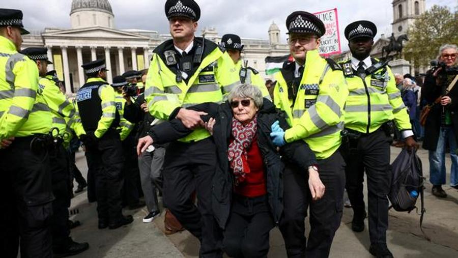 London: more than 500 pro-Palestine action demonstrators arrested