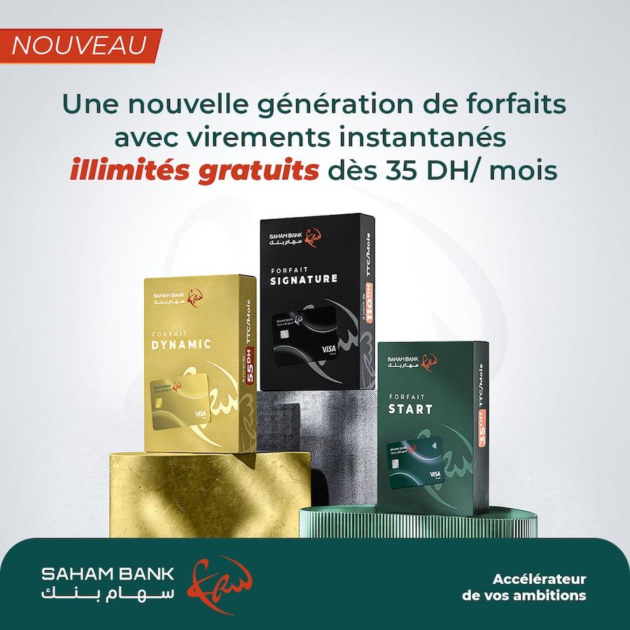 Saham Bank casse les codes et rend les virements gratuits et illimités