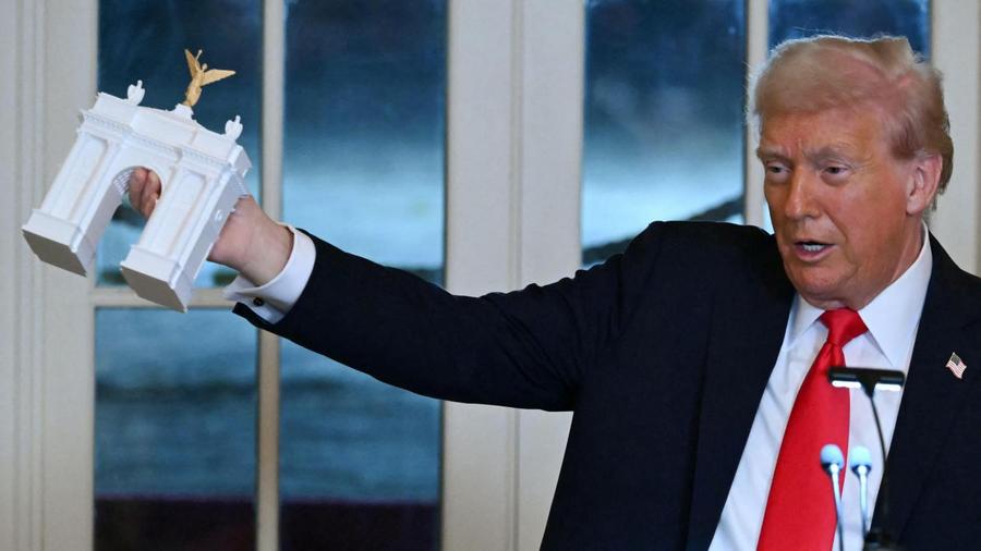 Washington : Donald Trump lance un projet d’arc monumental inspiré de Paris