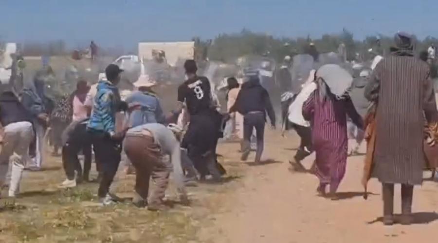 القضاء يوزع 5 سنوات سجنا على معارضي مشروع مقلع الرمال بالسراغنة