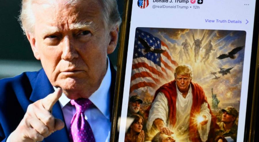 Trump ⴷ ⴱⴰⴱⴰ Leo ⵎⵅⴰⵍⵍⴰⴼⴻⵏ ⵖⴻⴼ ⵢⵉⵎⴻⵏⵖⵉ ⵏ ⵉⵕⴰⵏ ⴷ ⵓⵎⴹⵉⵇ ⵏ ⵓⵎⵀⴰⵡⴻⵔ