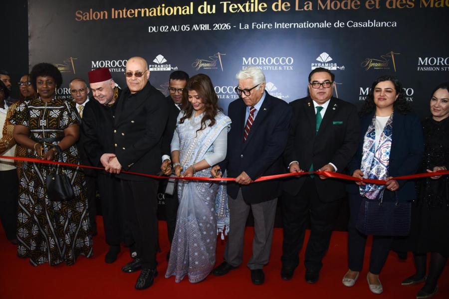 El salón Morocco fashion style and tex abre con desfile creativo