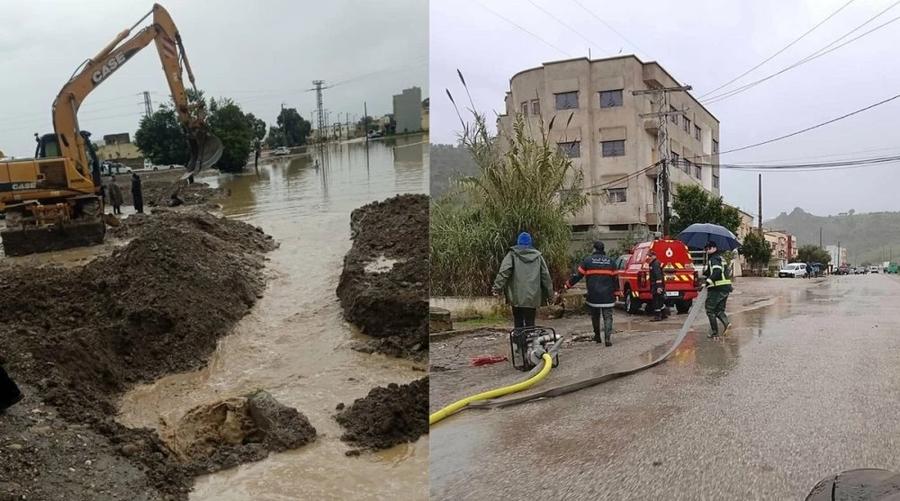 Fortes pluies à Taounate : mobilisation générale pour protéger les populations