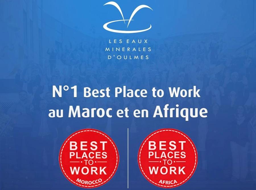 Les Eaux Minérales d’Oulmès sacrée meilleure entreprise où travailler en Afrique