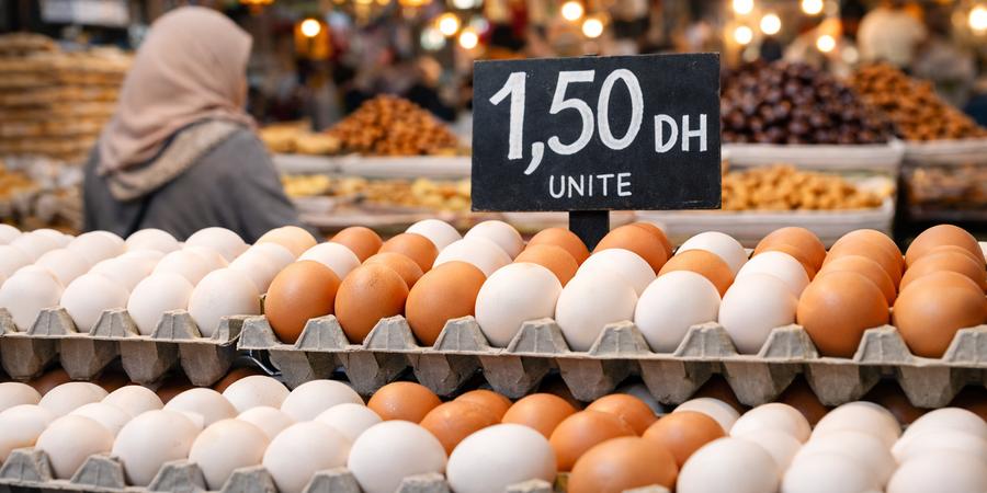 Inflation alimentaire : la hausse des œufs inquiète les consommateurs au Maroc