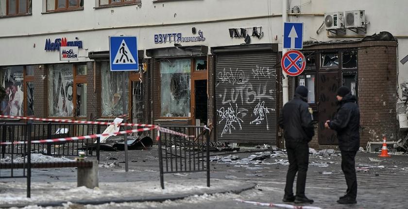 Police officer killed and dozens wounded in explosions in Lviv