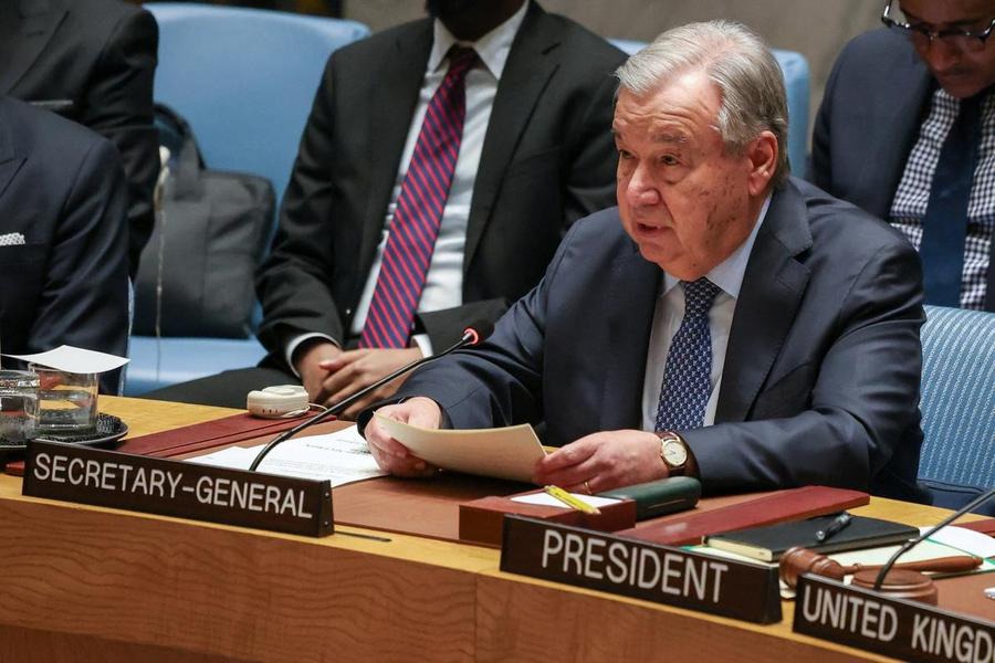 Antonio Guterres alerte l’ONU sur un risque d’escalade incontrôlable au Moyen-Orient