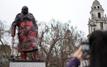 Man charged in London after vandalizing Winston Churchill statue