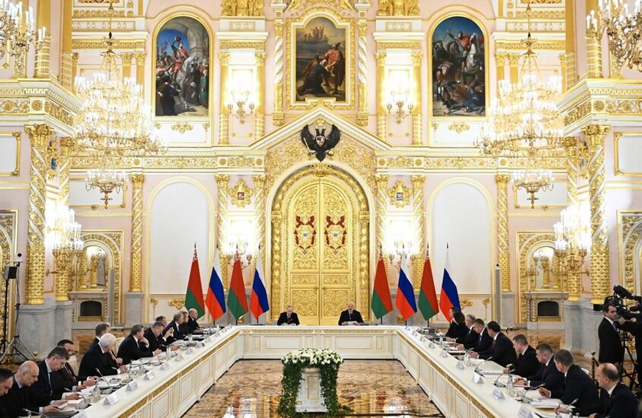 Путин: Интеграция России и Беларуси — это естественный и взаимовыгодный процесс