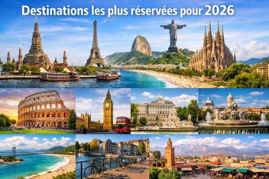 טיולים 2026: בנגקוק, פריז ומרקש מובילות את הדרך ביעדים המוזמנים ביותר