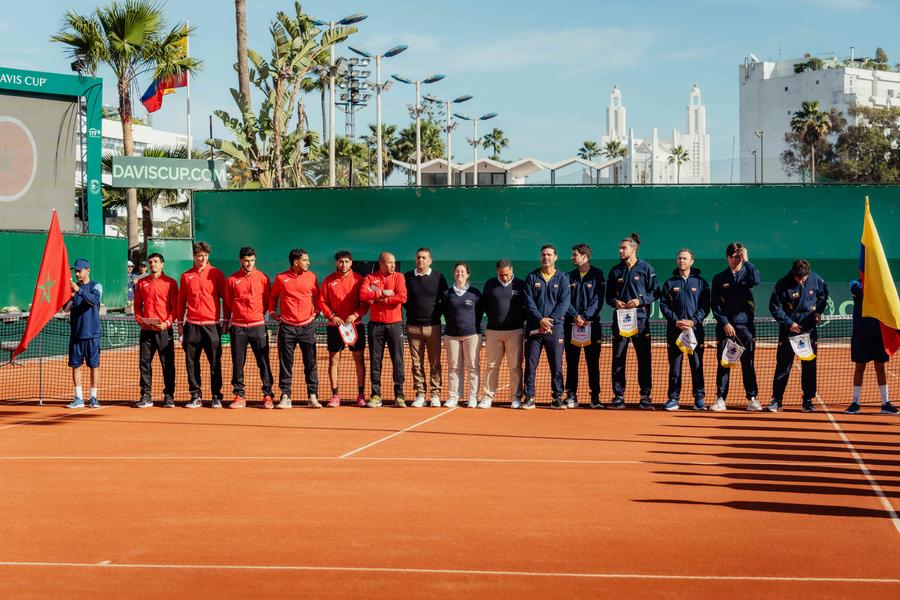 Morocco falls short against Colombia in Davis Cup but gains a team