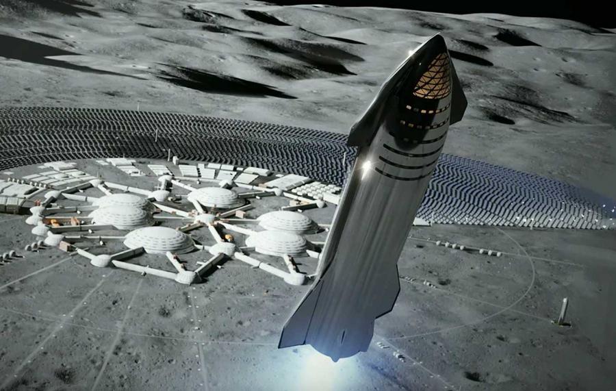Musk says SpaceX now targets building a lunar city within decade