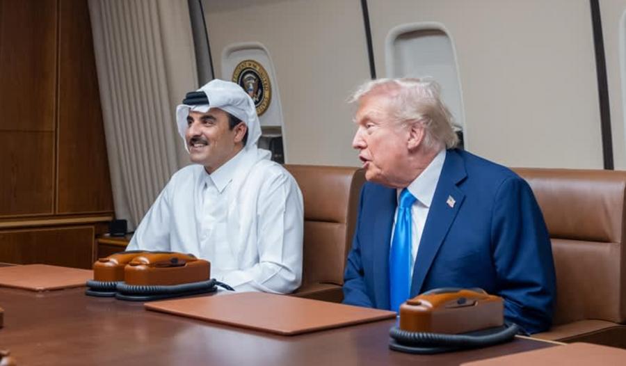 Qatar emir and Trump discuss Middle East de escalation efforts