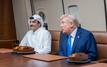 Qatar emir and Trump discuss Middle East de escalation efforts