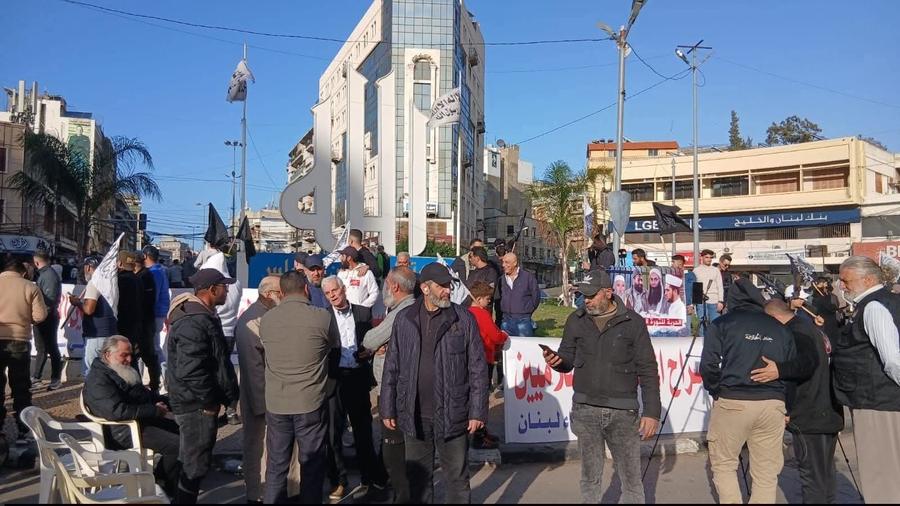 Protest in Tripoli calls for amnesty and rights of Lebanese islamist prisoners