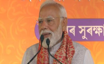 "कांग्रेस ने पूर्वोत्तर की उपेक्षा की, हमारे लिए यह क्षेत्र अष्टलक्ष्मी है": प्रधानमंत्री मोदी ने असम में कहा।