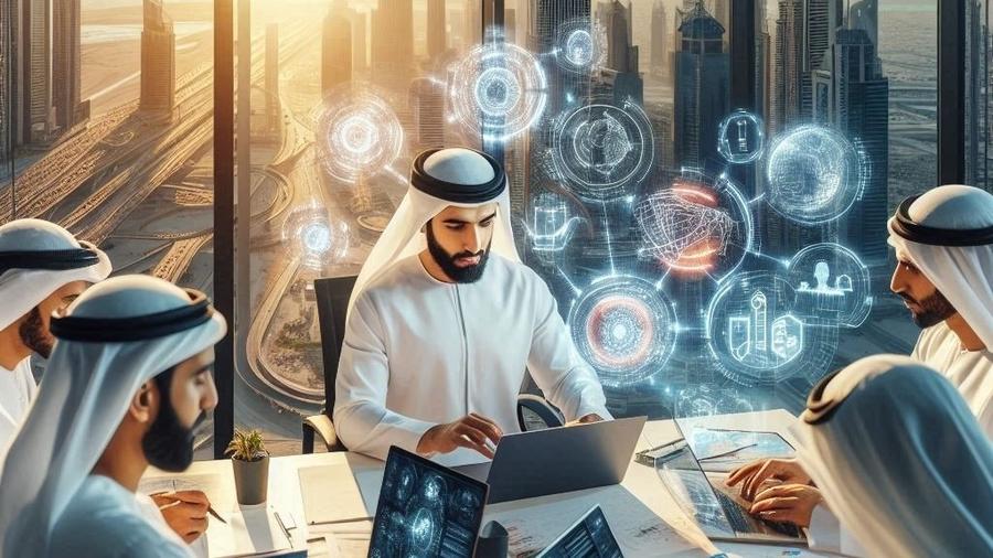 Crecimiento rápido del uso de la inteligencia artificial entre la fuerza laboral en el mundo Árabe