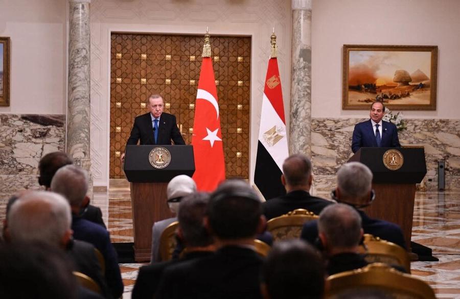 Erdoğan, Gazze savaşı sırasında Mısır'ın İsrail ile olan çatışmasını övdü