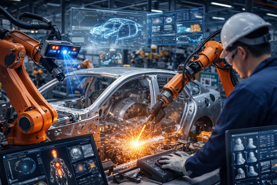 Nuevas patentes transforman la soldadura robótica en la industria automotriz