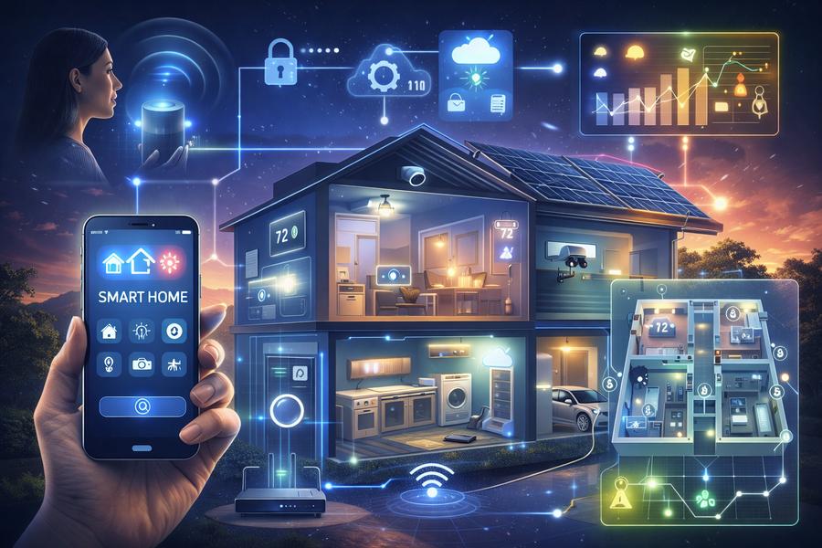New patents reshape smart home systems with automation and energy control