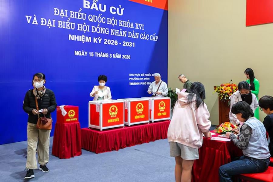 Vietnam's Communist Party wins nearly 97% of assembly seats
