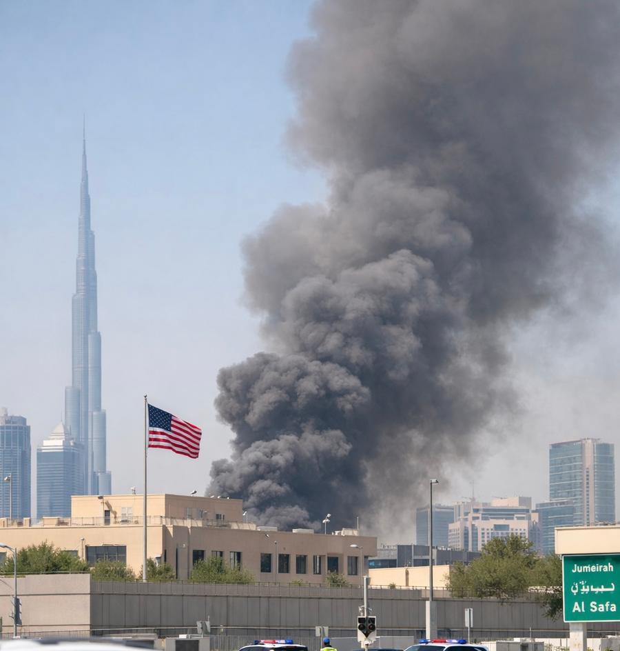 Incident inexpliqué aux abords du consulat des États-Unis à Dubaï