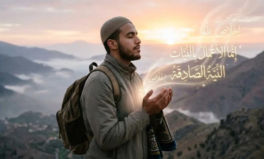 هل النية أبلغ من العمل؟