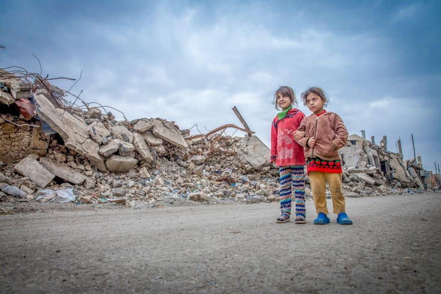 Nearly 470 million children live in areas of armed conflict